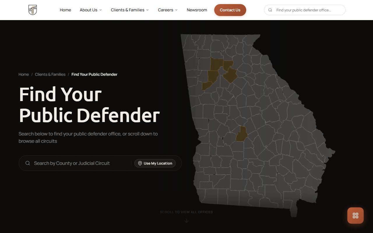 Grady County criminal court records public defender circuit