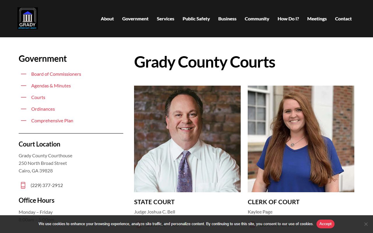 Grady County court records county courts overview