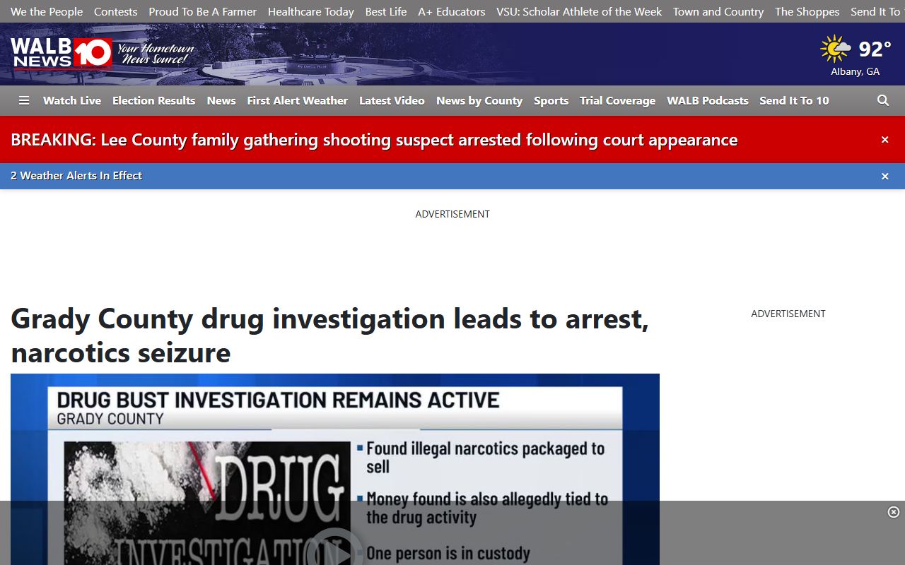 Grady County warrant records search warrant investigation report